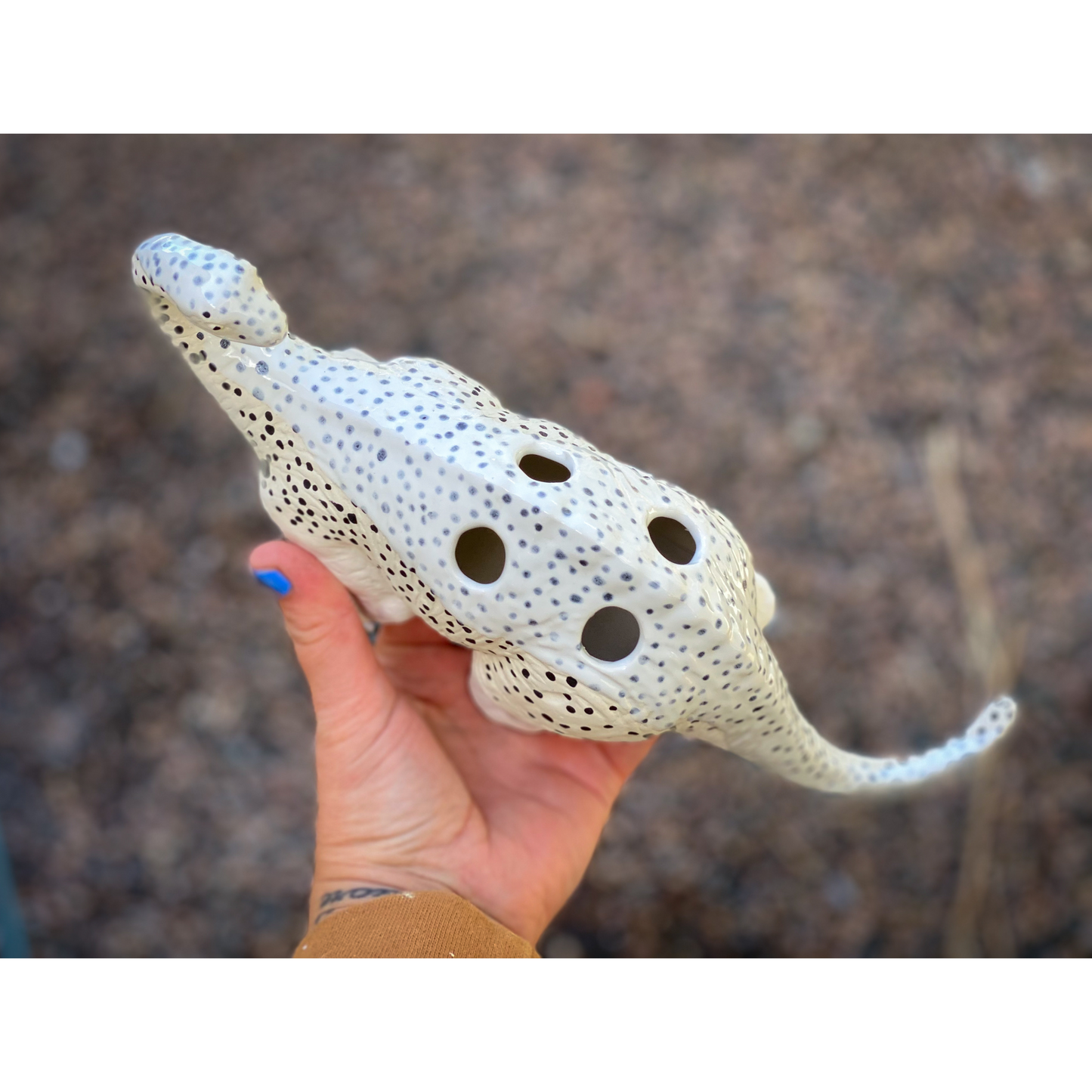 Toothbrush Holder - Dinosaur - Spotted