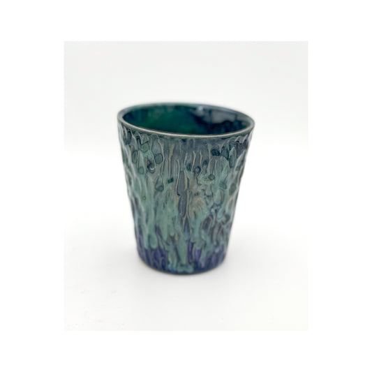 Carved Mug - Purple Space Glaze