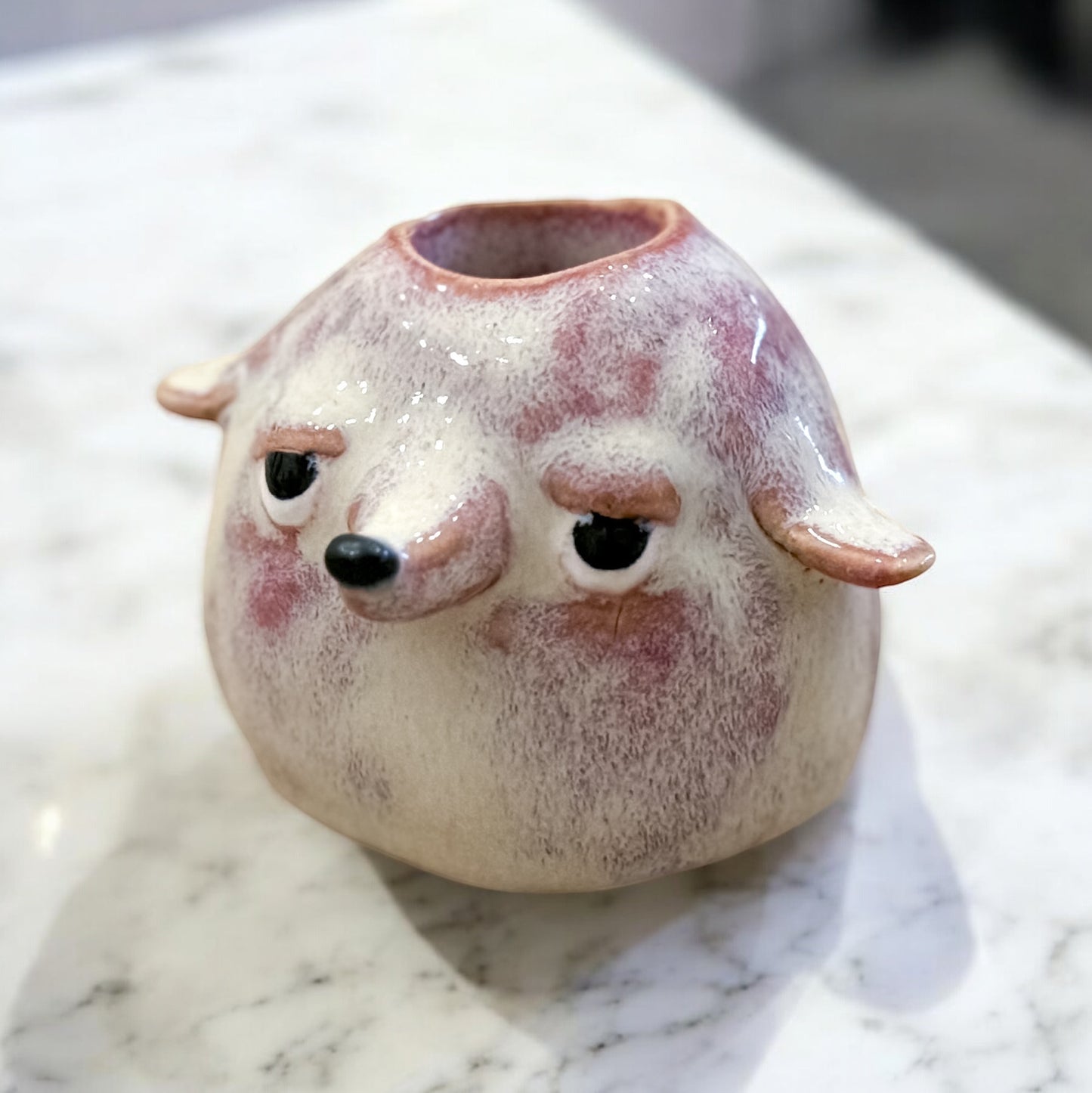 Grumpy Candle Holder