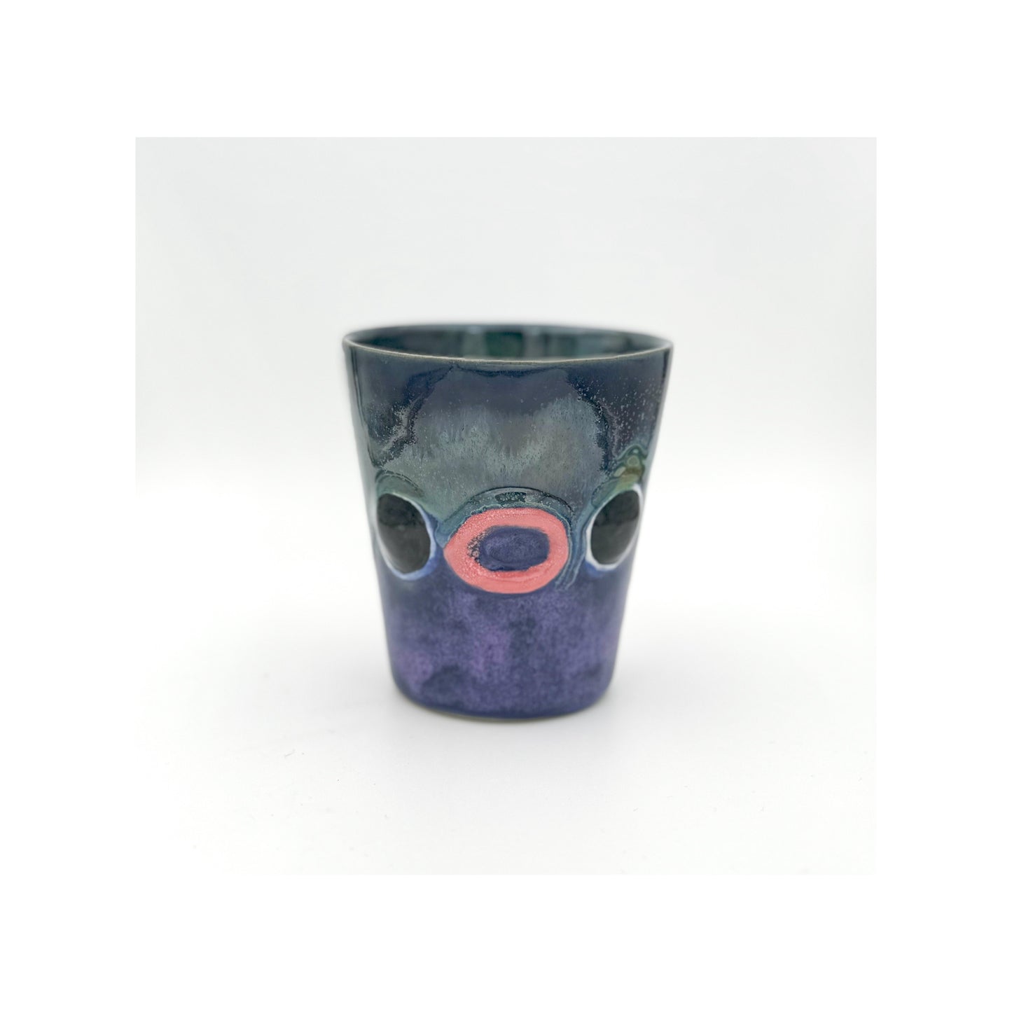 Face Mug - Purple Space Glaze